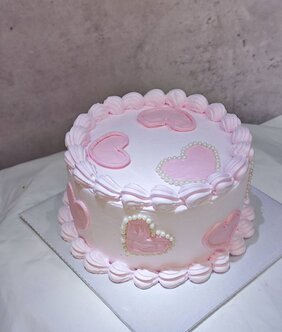 Bánh kem bé gái mẫu 02