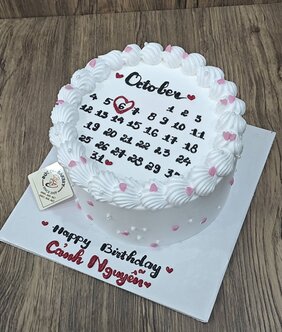 Bánh kem bé gái mẫu 10