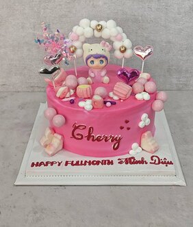 Bánh kem bé gái mẫu 21