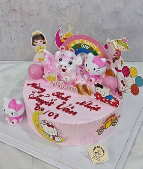 Bánh kem bé gái mẫu 26