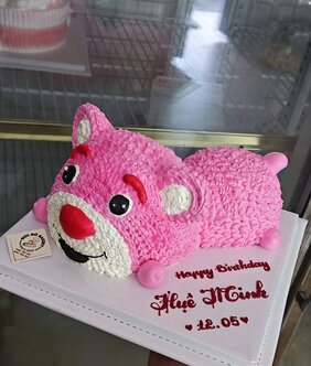 Bánh kem bé gái mẫu 37