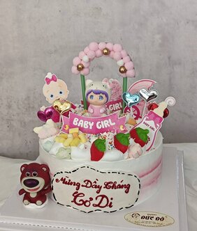 Bánh kem bé gái mẫu 41
