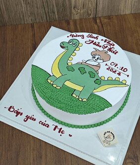 Bánh kem bé trai mẫu 02
