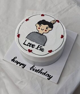 Bánh kem bé trai mẫu 19
