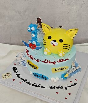 Bánh kem bé trai mẫu 25