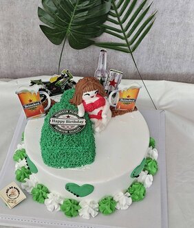 Bánh vẽ mẫu 25