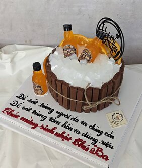 Bánh vẽ mẫu 30