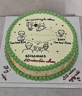 Bánh vẽ mẫu 36