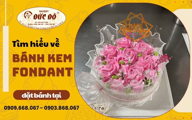 bánh kem đường fondant